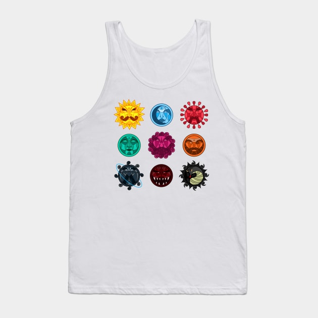 Astrology Tank Top by artofkarthik